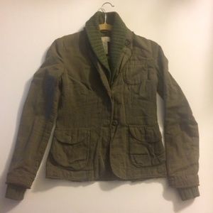 DKNY Pure Cotton Blazer, Olive